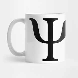 Black Psi Mug